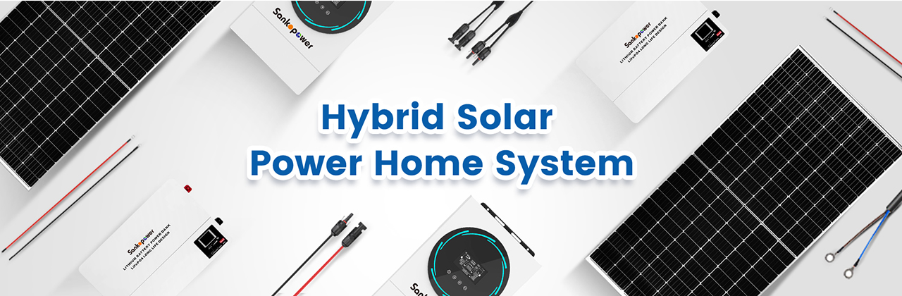 18KW Hybrid Solar Power Home System with 30KWh Battery Storage Feature